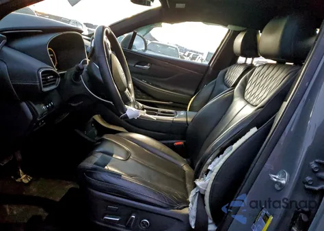 2022 Hyundai Santa Fe Calligraphy z USA, uszkodzony, nr VIN 5NMS5DAL9NH392090